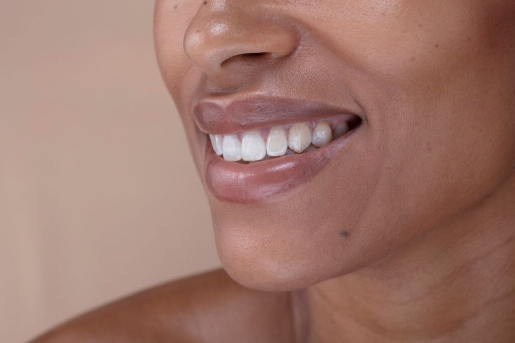 close up of a smiling person with healthy teeth 2025 04 05 03 13 27 utc